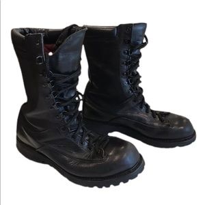 Matterhorn Leather Gore-tex Military Men's Boot Black - Size 9.5 M